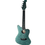 Amahi Tenor Ukulele - Turquoise Glitter with pickup UK001TEQGR