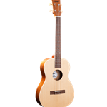 Amahi Amati UKB-2 Spruce and Mahogany, Baritone Ukulele (Carry Bag Included)