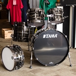 2022 Tama Starclassic Walnut/Birch 4pc Drum Set Lacquered Charcoal Oyster ISS25028