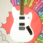 Used Squier Bullet Mustang HH - Olympic White w/ Gigbag ISS25341