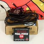 Used Voodoo Lab X4 Power Supply, Box Cables ISS25373