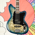 Ibanez TMB400TA 4-String Electric Bass Guitar, Cosmic Blue Starburst TMB400TACBS