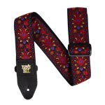 Ernie Ball JACQUARD Strap - Crimson Royal Bloom P05369