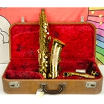 Used 1938 CG Conn 6M Alto Saxophone, Hard Case ISS26309