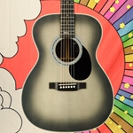 Martin OMJM John Mayer 20th Anniversary, Platinum Gray Burst, Hard Case 10OMJMJOHNMAYER20THANNIVERSARY