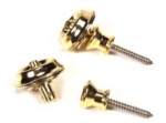 Dunlop Strap Locks Gold  - pair 7949