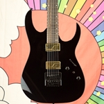 Ibanez Axe Design Lab RGR52ET Electric Guitar - Black, Evertune Bridge