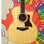 Taylor 314CE Studio Acoustic Electric Guitar, Carry Bag 314CESTUDIO
