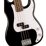 Squier Sonic® Precision Bass®, Laurel Fingerboard, White Pickguard, Black 0373900506