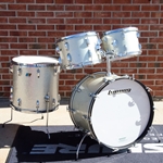 Vintage '69 "70 Ludwig Hollywood Drum Set - Silver Sparkle ISS27948