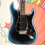 Used Fender American Professional II Electric Guitar - Dark Night  finish w/case ISS28099
