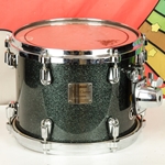 Pearl Used Yamaha 10" Birch Custom Absolute Tom Black Sparkle ISS27762