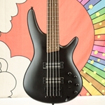 Used Ibanez SR305E 5-string bass - Weathered Black Finish, SR305EB ISS28274
