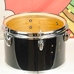 Used 70's Slingerland 12" x 8" concert tom - re-wrapped in black, no tom mount. ISS28392