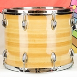 Used 70's Slingerland 15" x 12" Butcher Block ReWrap, 3ply Shell ISS28389