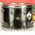 Used Slingerland 14" x 10" Rack Tom - Black Chrome, Niles 3ply Shell ISS28391