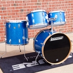 60's Ludwig Keystone Badge Blue Sparkle Kit - 20" 12,13,16" ISS28387
