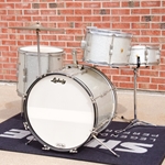1966 Ludwig Club Date Drum Kit, Original Jazz Fesival Snare, Silver Sparkel, Keystone ISS28398