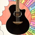 Used Yamaha APX500 II Acoustic/Electric Guitar, Black ISS28512
