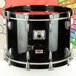 80's Yamaha 24" x 15" Bass Drum - BD824 F Japan Power Tour Series - Black ISS28617