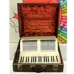 Used Scandalli Silvietto Student Accordion with Case ISS28402
