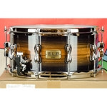 Tama S.L.P. Bubinga/Maple Snare Drum, 6.5" x 14", Midnight Zebrawood Burst LBM1465ZMZB