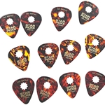 Cleartone Star Rock Star Mix 12 Pack Picks - Classic Celluloid RKSTMIX