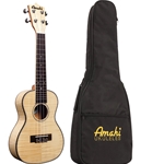 Amahi Classic Flamed Maple, Concert Ukulele PGUK550C