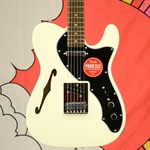 Squier Affinity Series® Telecaster® Thinline, Laurel Fingerboard, Black Pickguard, Olympic White 0378271505