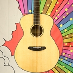 breedlove Used Breedlove Left Handed Discovery Concert LH Acoustic, Lefty Carry Bag ISS28846