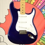 2001 Fender Standard Stratocaster - MIM Midnight Blue - Maple Fingerboard ISS28875