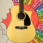 Used Fender CD60CE Acoustic Dreadnought w/ Hard Case ISS28945