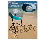 Panyard C-20 Lead Steel Pan - High Ocean Wave PACKAGE - Pan + Stand + FREE Mallets W1707