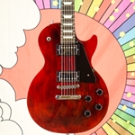 2021 Gibson Les Paul Studio, Transparent Wine Red, Hard Case ISS29026