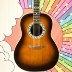 Used Ovation 1112 Acoustic Guitar, Repaired Headstock ISS29009