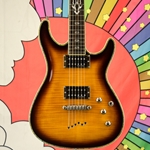 2005 Ibanez SZ720FM Electric Guitar w/ gigbag - Dark Amber Sunburst ISS28971