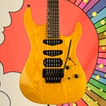 1992 USA Hamer Centaura Electric Guitar, Ash Body, Aztec Gold, Boost Preamp ISS29284