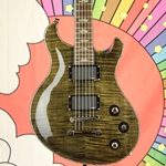 Used 2011 Charvel Desolation DC-1 ST Electric Guitar, Transparent Black ISS29356