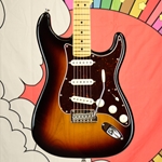 Used Fender American Professional II Stratocaster Electric Guitar & case - Maple Neck, Sunburst finish ISS29453