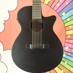 Ibanez AEG721 7-String Acoustic/Electric, Black Out (Rep. Sample) AEG721-BOT