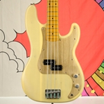 Used Squier 40th Anniversary Vintage Edition Precision Bass, Satin Vintage Blonde ISS29527