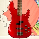 Used Fender 80's Power Jazz Bass Special, Made In Japan, Candy Apple Red ISS29544