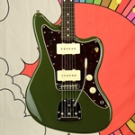 Fender "Limited Edition" Vintera II '50s Jazzmaster, Rosewood Fingerboard, Olive w/ Gig Bag 0149110398