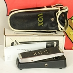 Used 90's Vox V847 Made in USA Wah Pedal w/ Box & Carry Bag ISS29763