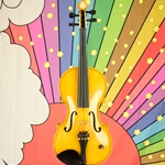 Used Silver Creek SC3HB Electric Violin 4/4 w/ Case - Barcus Berry Bridge/Pickup ISS29726
