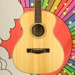 Used Fender PM-TE Paramount Standard Travel Acoustic-Electric Guitar Natural ISS29618