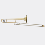Blessing Bb Trombone, .500 Bore, Clear Lacquer, Outfit BTB1287C