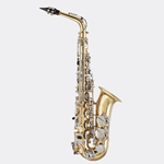 Blessing Eb Alto Saxophone, Gold Lacquer, Outfit BAS1287