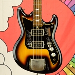 Used Teisco EB-120 Bass Guitars, Setup, Ready to Play ISS29373