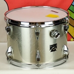 Vintage Tama Royalstar 13" Tom Drum, Brushed Metal, Metalic White? ISS29800